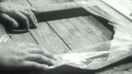 Bednění po betonování (1958)