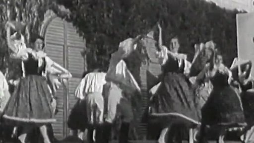 Krajské dožínky v Náměšti na Hané (1954)