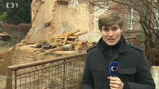 Zbouraná vila na Ořechovce