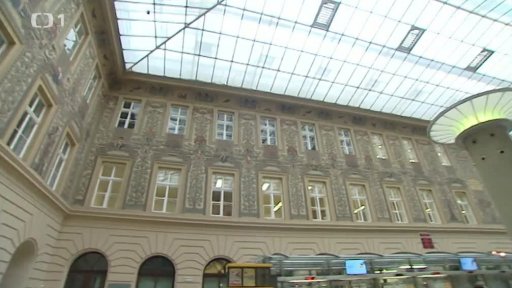 Příběh dvorů hlavní pošty v Jindřišké ulici