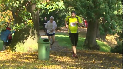 Běh zámeckým parkem v Klášterci nad Ohří