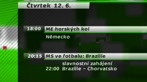 7 dní na ČT sport