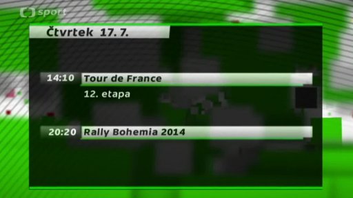 7 dní na ČT sport