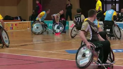 Extraliga vozíčkářů ve florbalu