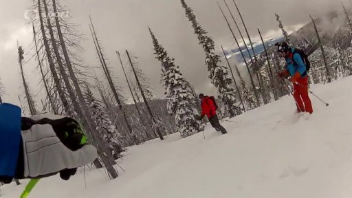 Seriál z lyžařského střediska Revelstoke