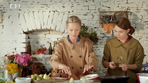 Hruška na víně a podzimní hruškový salát