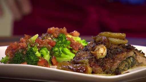 Marocké plněné hrudí - dokončení