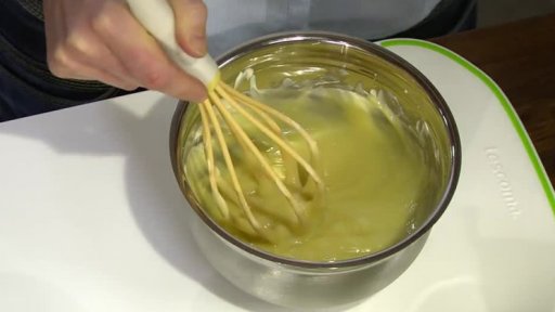 Čokoládová terina s jablečným pyré