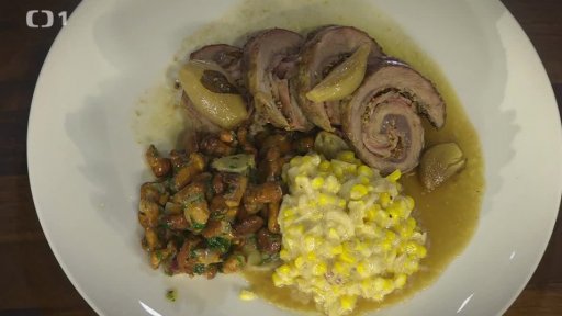 Krémová kukuřice a lišky