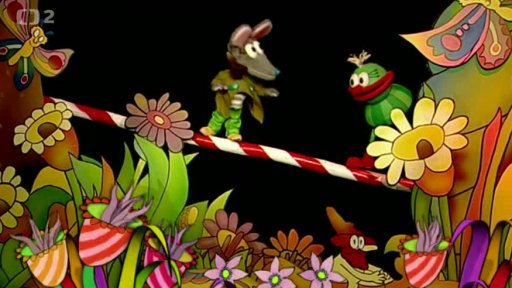 Tryskáček hraje Trautenberka, Muf hádá, kdo je to.