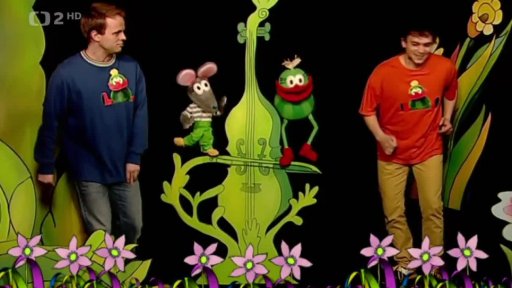 Tomáš, Filip, Muf a Fámula zpívají Kdybych já měl houbičky.