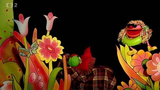 Muf spí, nechce jít s Fámulou na koupák, jak včera slíbil. Fámula jej lstí , přes zmrzlinu, nakonec dostane.