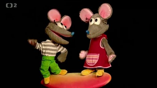 Tryskomyši na duze.