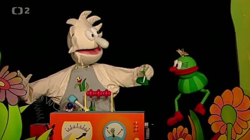 Destilační proces na ukončení Mufovy proměny v zeleného trpaslíka je ukončen.