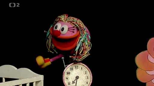 Muf spí, Fámula ho budí písní “Ráno zvoní, ráno voní“.