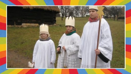 Tříkrálové koledování ve skanzenu v Kouřimi