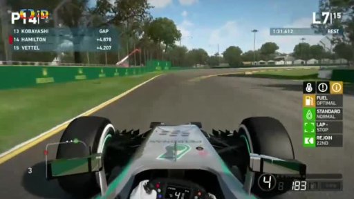 3. vstup: Videorecenze - F1