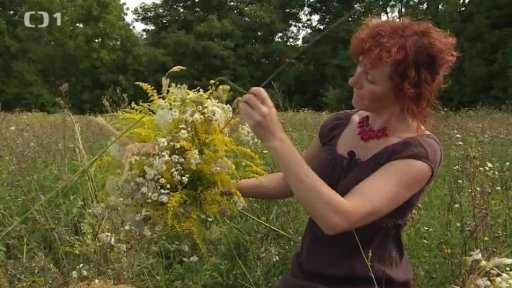 Dekorace z lučního kvítí