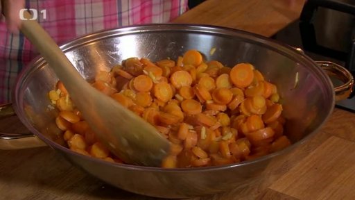 Karotka se zázvorem a limetkou