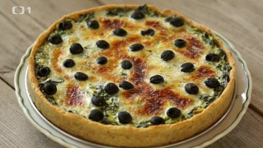 Špenátový koláč