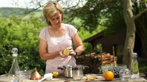 Dámský borůvkový šláftruňk