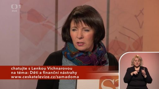 Domácí ekonomika - děti a finanční nástrahy - Lenka Vichnarová (chat) - 1. část