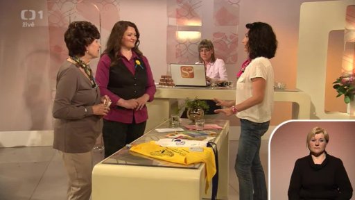 Květinový den - Jitka Bajgarová a MUDr. Alexandra Aschermanová