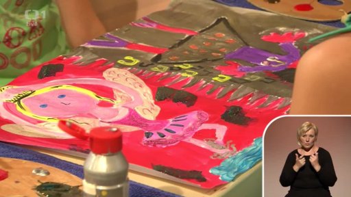 Hraní s dětmi - kreativní malování - Mgr. Dana Cejpková - 2. část