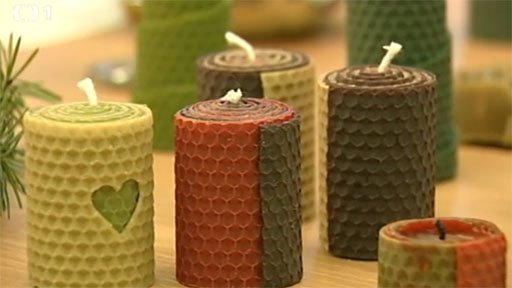 Svíčky ze včelího vosku