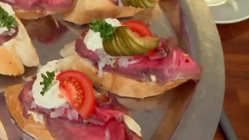 Roastbeefové chlebíčky