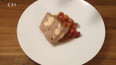 Zvěřinová paštika s kousky kachních jater a jablkovým chutney