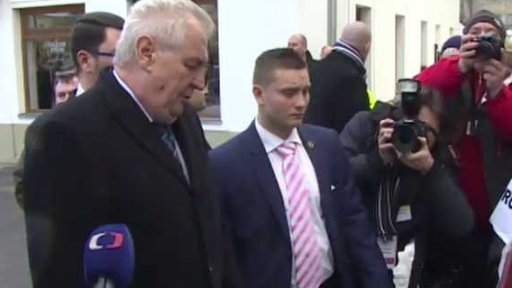 Návštěva prezidenta v Ústeckém kraji