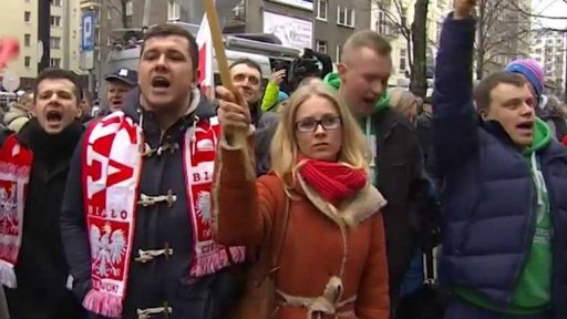 Protesty polských horníků a zemědělců