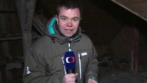 Chátrající hotel Klínovec