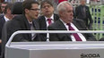 Prezident Zeman v Královéhradeckém kraji