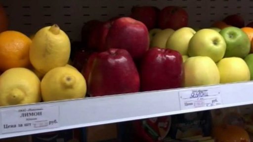 Ruské obchody bez západních potravin