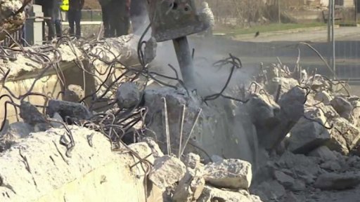 Demolice starého mostu