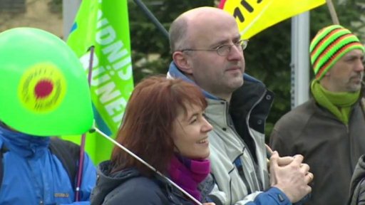 Protest proti Temelínu