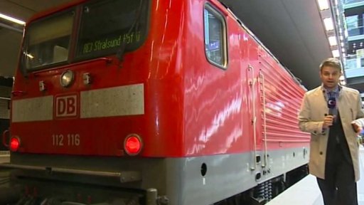 Stávka na německé železnici