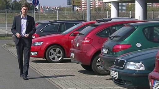 Využívání parkovišť P+R