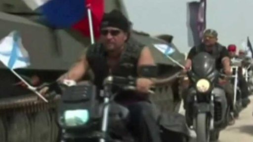 Noční vlci vyrazili z Moskvy