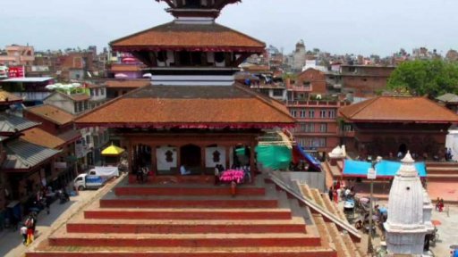 Zničené nepálské památky