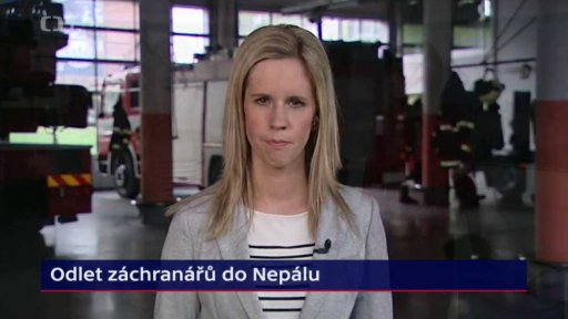 Přípravy záchranářů na odlet