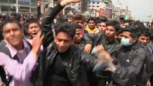 Záchranné akce v Nepálu