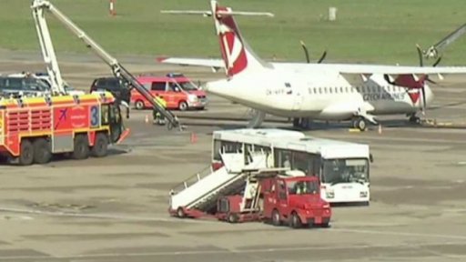 Mimořádné přistání letadla ČSA