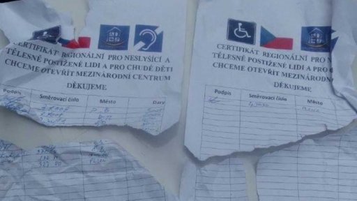 Podvodné sbírky v ulicích