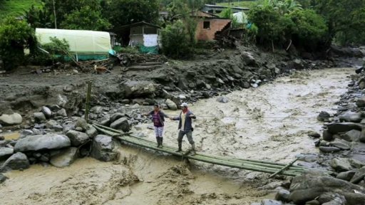 Sesuv půdy v Kolumbii