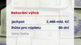 Rekordní výherce Eurojackpotu