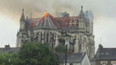 Požár baziliky v Nantes