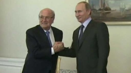Prezident Putin o Seppu Blatterovi